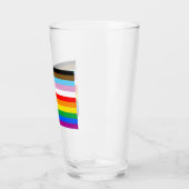 LGBTQ+-Statusmarkenstreifen Glas (Links)