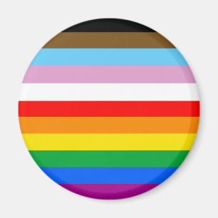 LGBTQ+-Statusmarkenstreifen Magnet