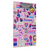 LGBTQ+-StolperZwischenablage Klemmbrett (Rechts)