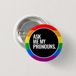 LGBTQ-Stolz Button