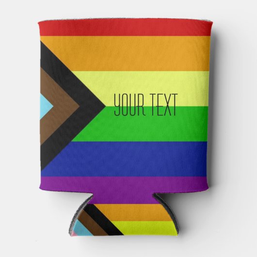 LGBTQ+-Stolz kann kühler werden Dosenkühler (Vorderseite)