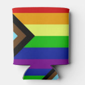 LGBTQ+-Stolz kann kühler werden Dosenkühler (Rückseite)