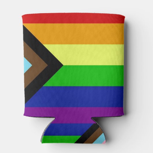 LGBTQ+-Stolz kann kühler werden Dosenkühler (Rückseite)