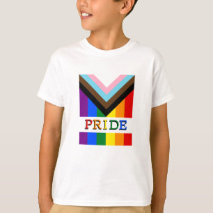 LGBTQ & Stolz - Kinder unter der Flagge "Regenboge T-Shirt