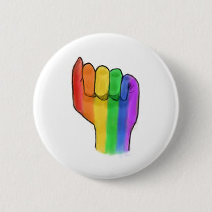 LGBTQ+ Stolz-Knopf-Button Button