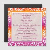 LGBTQ, Stolz, lesbischer Dichter, Amy Lowell 1874- Magnetkarte (Vorne/Hinten)