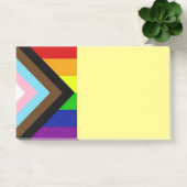 LGBTQ+-Stolz - Nachhinweise Post-it Klebezettel (Büro)