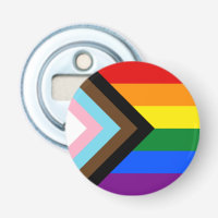 LGBTQ & Stolz - Regenbogen-Fortschrittsflagge
