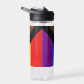 LGBTQ & Stolz - Regenbogen-Progress-Flag, Individu Trinkflasche (Rechts)