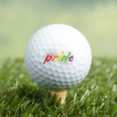 LGBTQ - Stolz - Regenbogenfarben Golfball (Insitu T-Shirt)