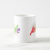 LGBTQ - Stolz - Regenbogenfarben Kaffeetasse (Mittel)