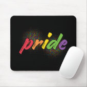 LGBTQ - Stolz - Regenbogenfarben Mousepad (Mit Mouse)