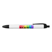 LGBTQ+ Stolz-Stift Kugelschreiber (Oberseite)