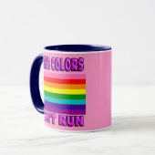 LGBTQ Stolz. Tasse (Vorderseite Links)
