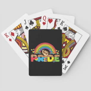 LGBTQ - Stolz und Regenbogen Spielkarten