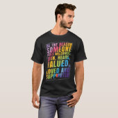 LGBTQ Support LGBT Prith Monat T-Shirt (Vorne ganz)