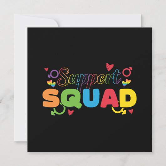 LGBTQ - Support-Squad (Vorderseite)