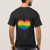 LGBTQ-T - Shirt (Rückseite)