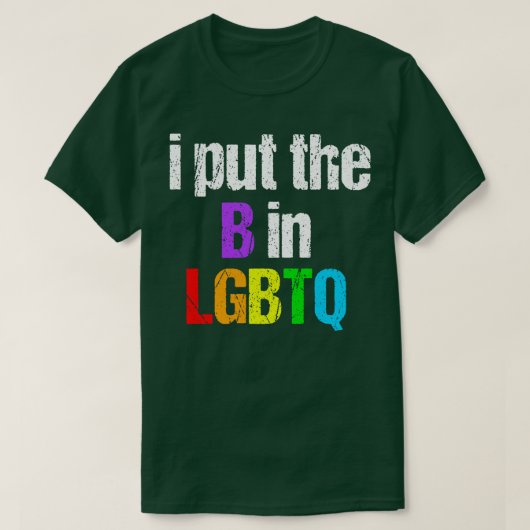 LGBTQ T-Shirt (Design vorne)