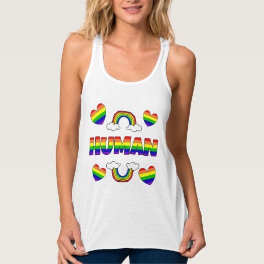 LGBTQ+ TANK TOP (Vorderseite)