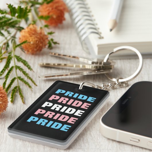 LGBTQ Transgender-Preis für benutzerdefinierbaren, Schlüsselanhänger (Vorderseite rechts)