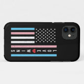 LGBTQ Transgender Pride Liebe gewinnt amerikanisch Case-Mate iPhone Hülle (Rückseite (Horizontal))