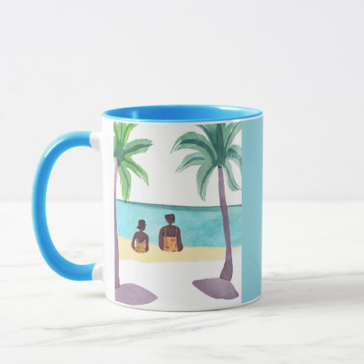 Lgbtq Trust ist ein Mitarbeiter, der sich auf Tasse (Links)