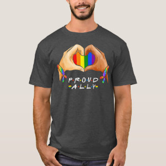 LGBTQ Verbündet für Gay Pride Männer Frauen T-Shirt