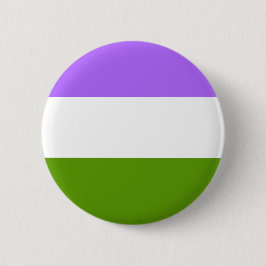LGBTQA Genderqueer Nicht-Binärer Awarenness Knopf Button