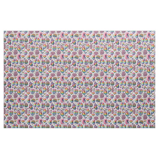 LGBTQI 1 STOFF (Fat Quarter (45,7 x 55,9 cm))