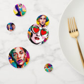 LGBTQI-Gesichter Konfetti (Gruppe)