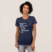 LGBTQI-LISTE T-Shirt (Vorne ganz)