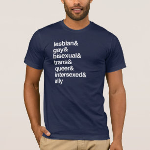 LGBTQI-LISTE T-Shirt