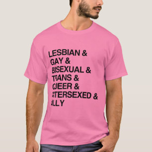 LGBTQI-LISTE T-Shirt