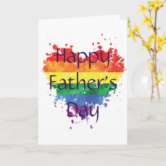 LGBTQI Muttertagskarte Karte (Gelbe Blume)