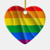 LGBTQI PRIDE KERAMIKORNAMENT (Vorne)
