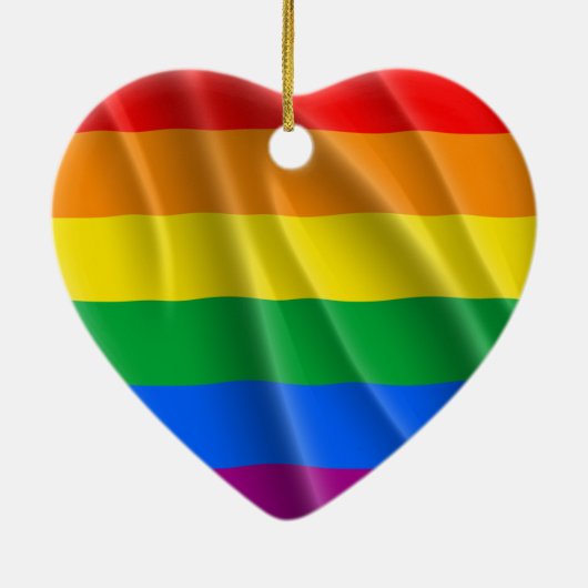 LGBTQI PRIDE KERAMIKORNAMENT (Hinten)