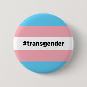 LGBTQI+-Transgender-Preis-Flag Button (Vorderseite)