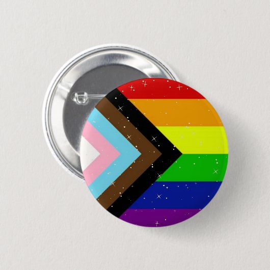 LGBTQIA+-Abzeichen Button (Vorne & Hinten)