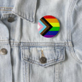 LGBTQIA+-Abzeichen Button (Beispiel)