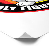 LGBTQIA Ally Cat Poster (Ecke)