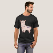 LGBTQIA Alpaca Ace Pride asexual Llama Süße Tier T-Shirt (Vorne ganz)