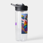 LGBTQIA+ Anime-Girl Lesbischer Prix Personalisiert Trinkflasche (Rechts)