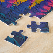 LGBTQIA+ Anime-Girl Lesbischer Stolz Puzzle (Seite)