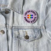 LGBTQIA berichtigt gleiche Menschenrechte Button (Beispiel)