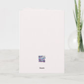 LGBTQIA Chatbot Liebe Ai Christmas Feiertagskarte (Rückseite)