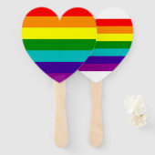 LGBTQIA+ FÄCHER (Vorne und Hinten)