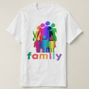 LGBTQIA+ FAMILIEN-STOLZ T-Shirt