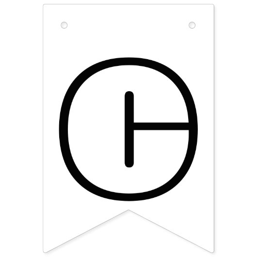 LGBTQIA-Farbblock für Regenbogen Wimpelkette (Erste Fahne)