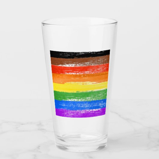 LGBTQIA+-Farbton Glas (Vorderseite)